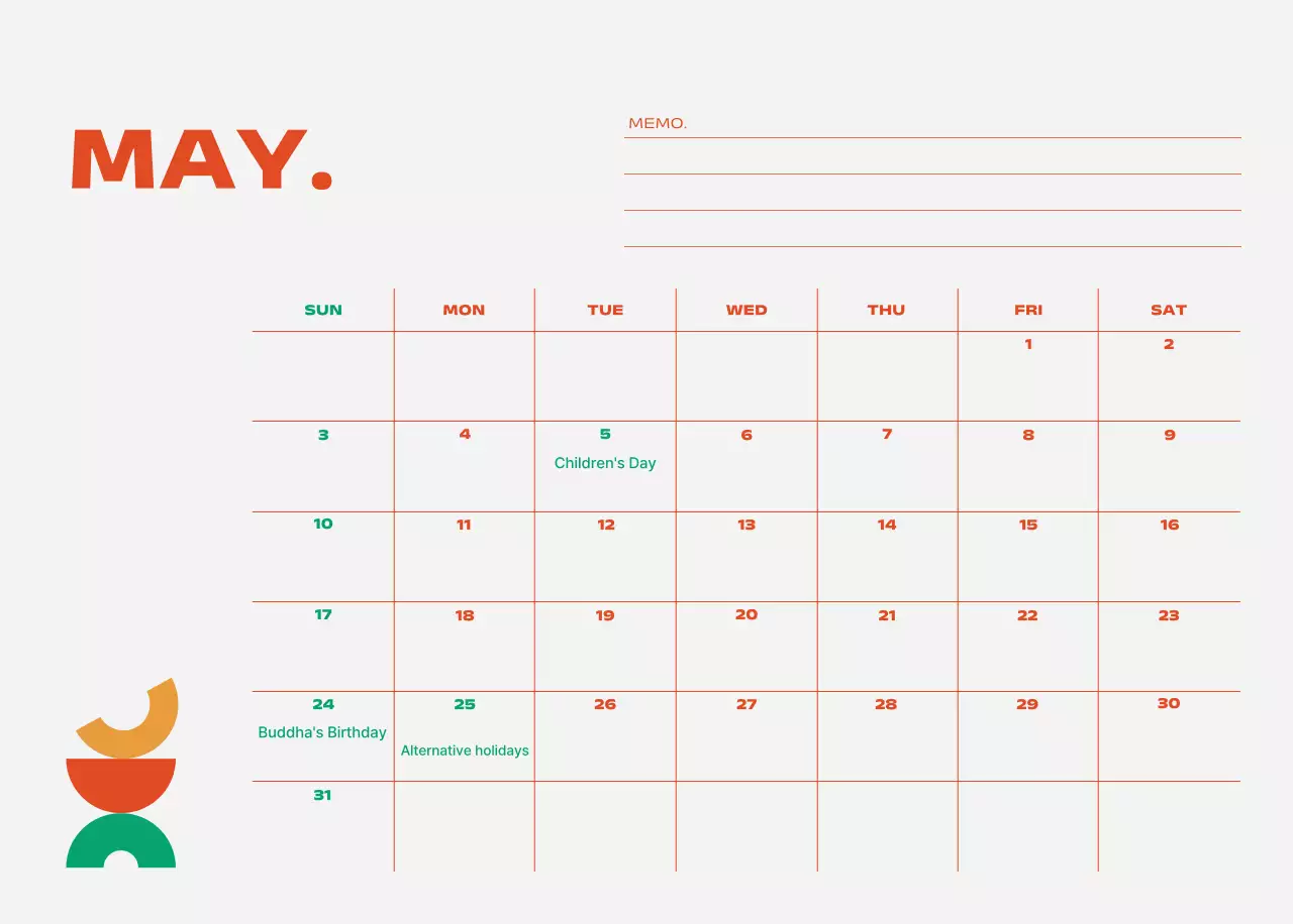 Kalender Pop Biru Kalender