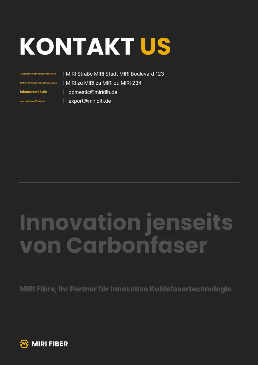 Schwarze moderne Textiltechnologie-Werbung