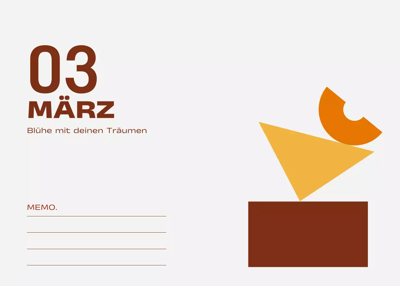 Blue Pop Calendar Kalender