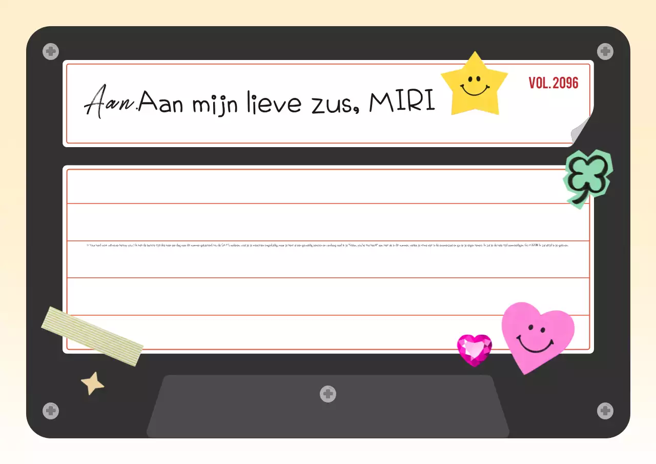 Oranje Retro Juichartikelen