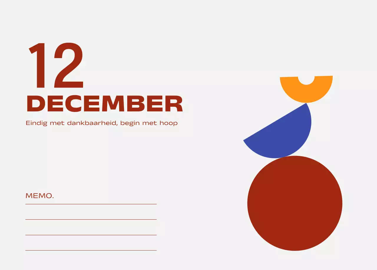 Blue Pop Kalender Kalender