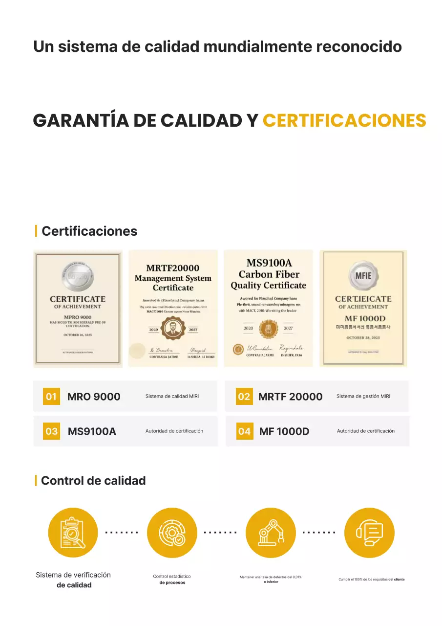 Anuncio de tecnología textil moderna negra