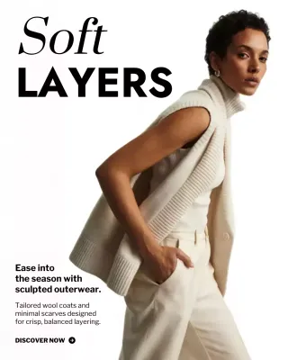 Beige Elegant Fashion Promotion Instagram Post