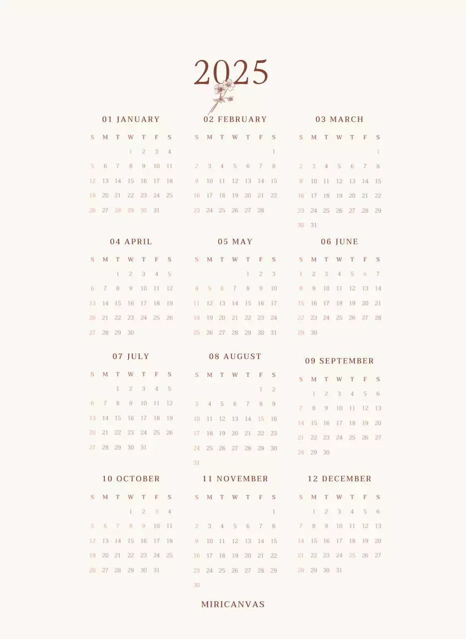 베이지 빈티지 카페 홍보