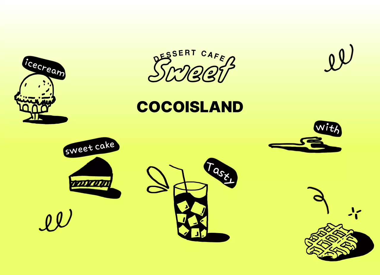 파랑과 보라색의 심플하고 반짝이는 여름 음악축제