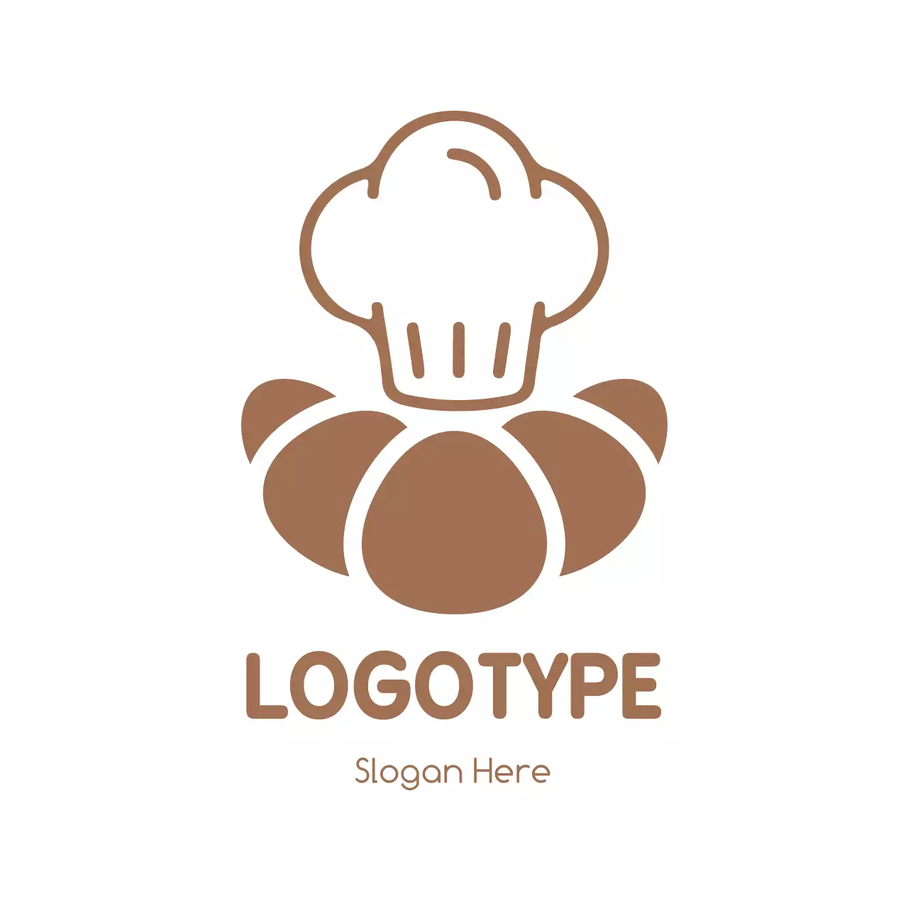 Brown Minimalist Bakery Advertisement