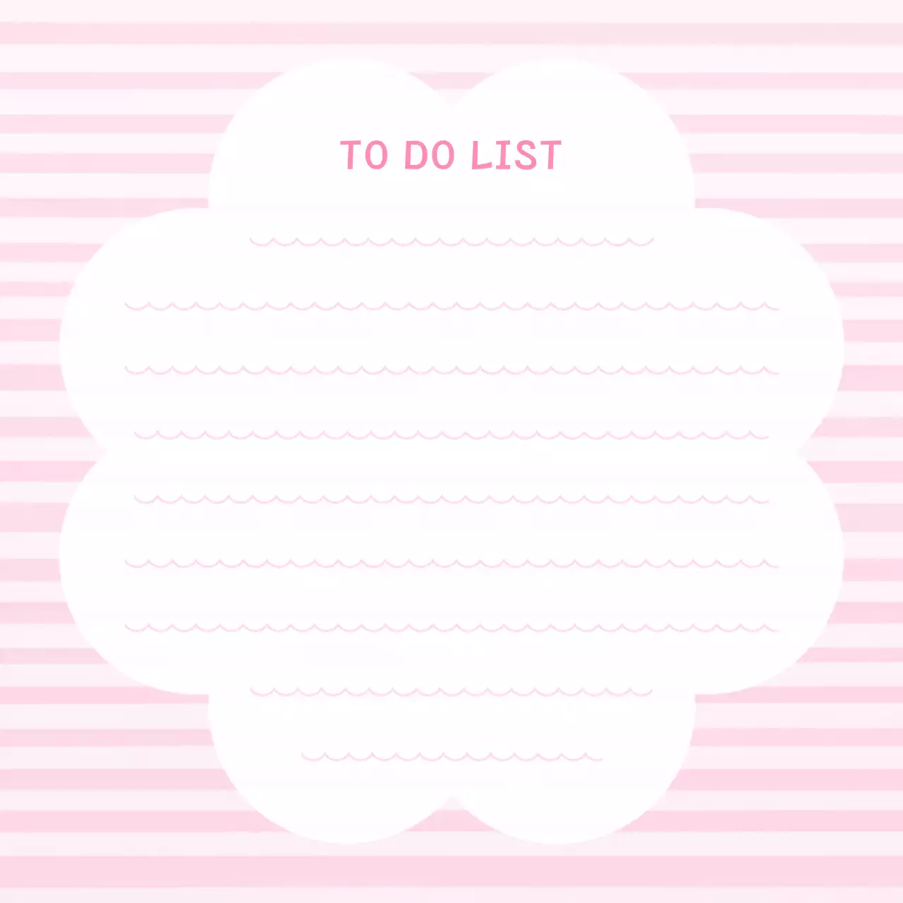 분홍 스트라이프 오늘의 할일