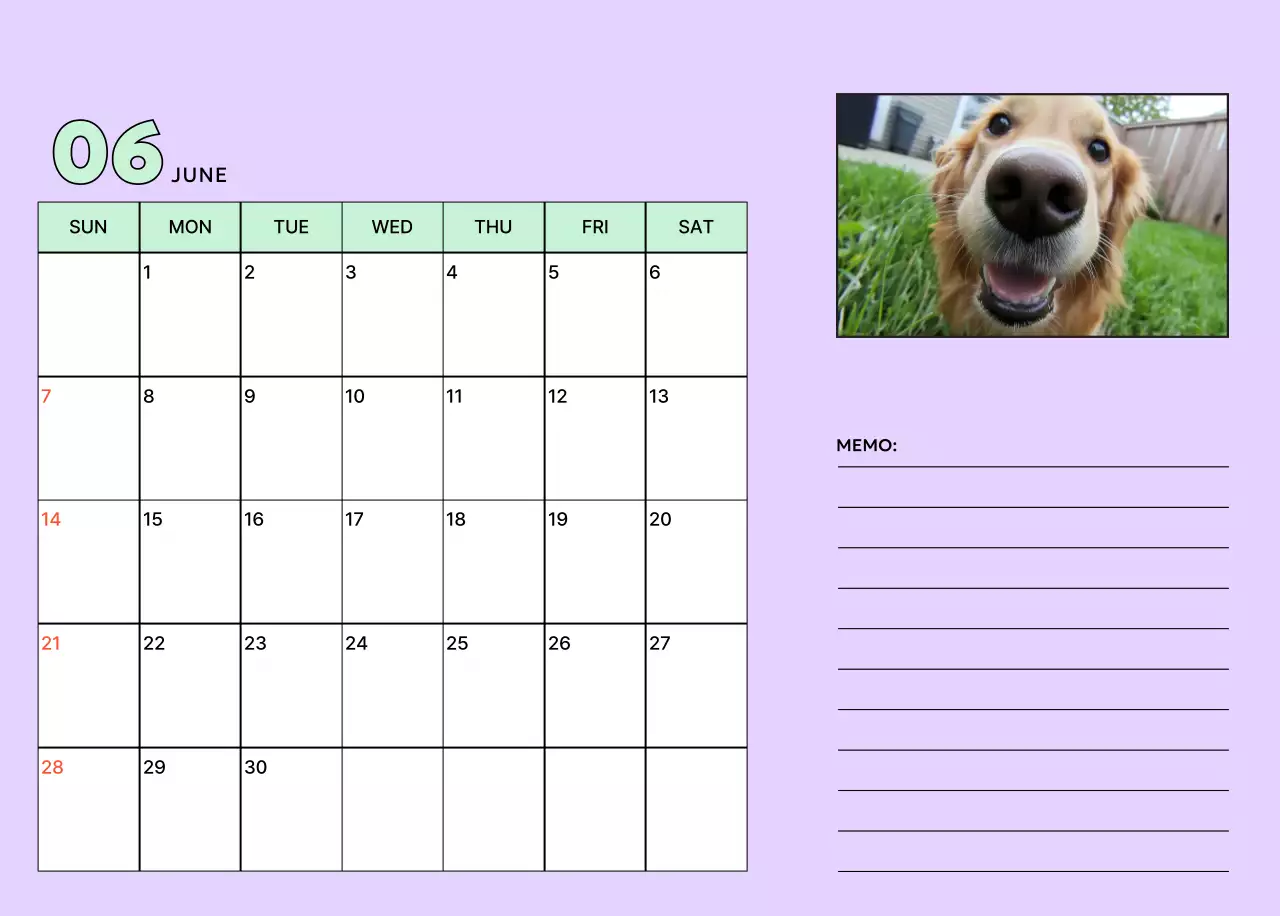 黄色 かわいい 犬 カレンダー