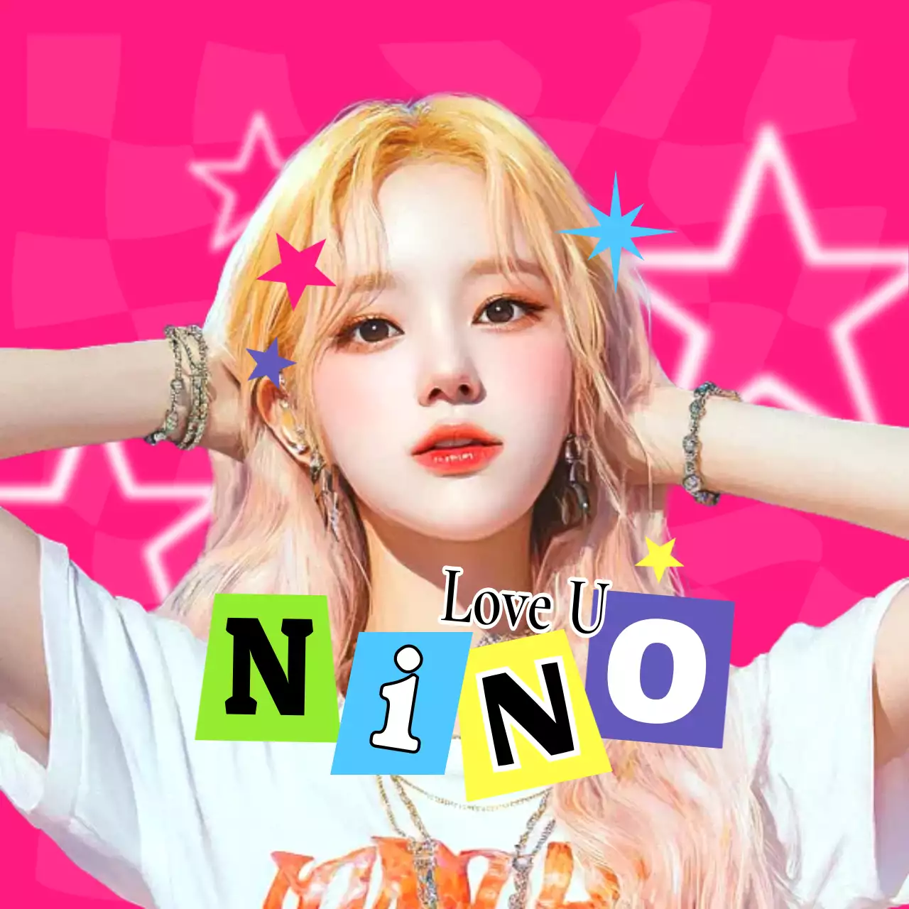 ピンク ポップ ファッション 推し活