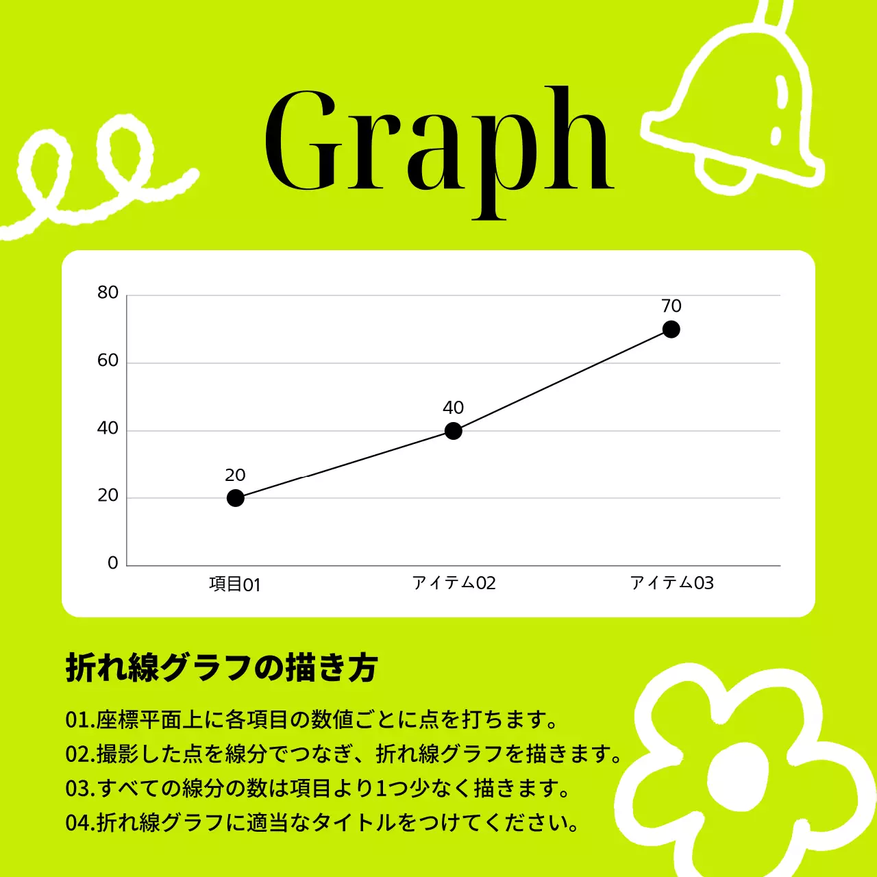 ネオン シンプル ニュース カード