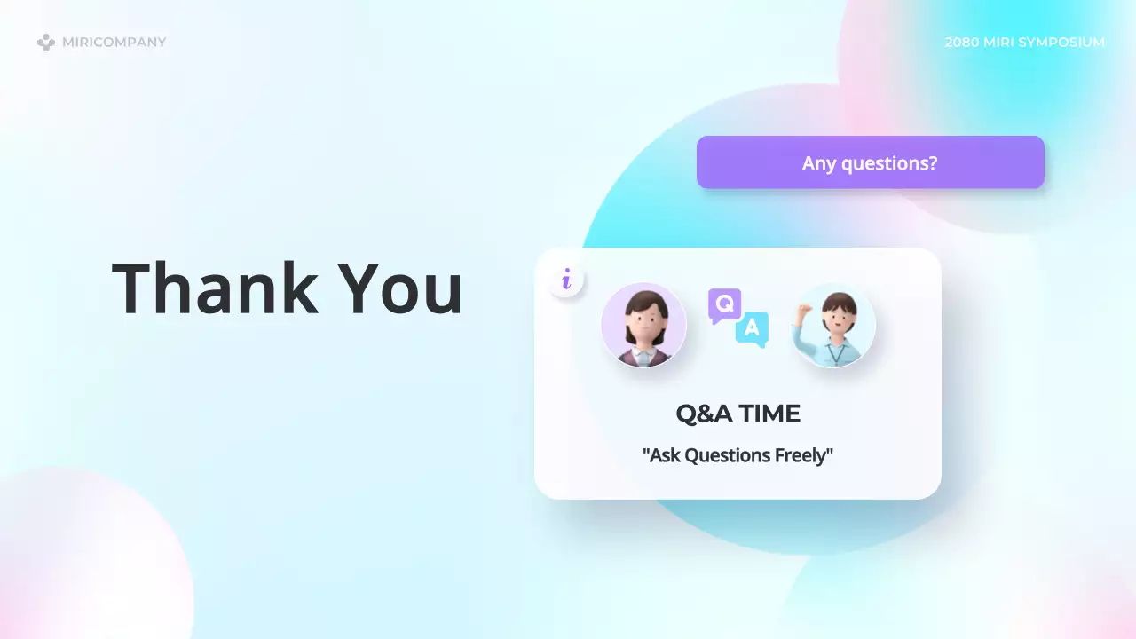 Trendy speaker presentations in light blue and pink