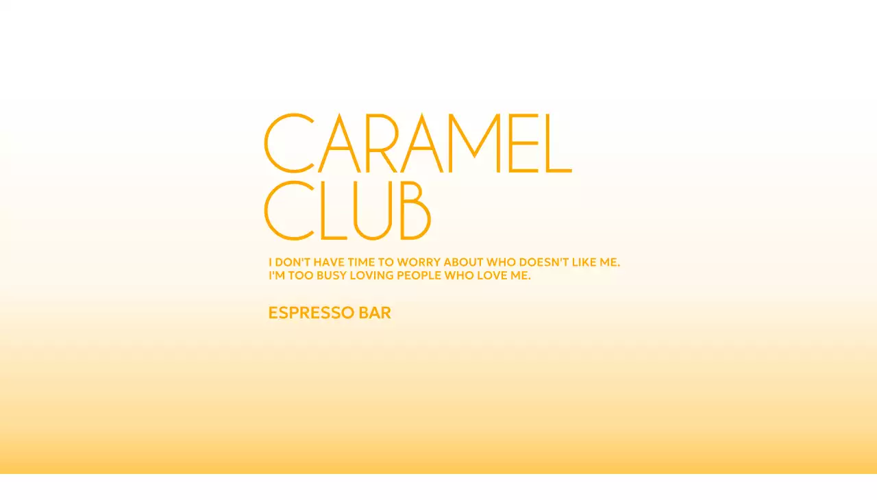 감각적인 그라데이션과 타이포그래피 배치가 인상적인 디자인