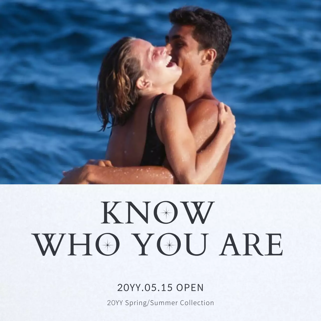 파랑의 심플한 브랜드 소셜미디어 sns 마케팅 모음 홍보