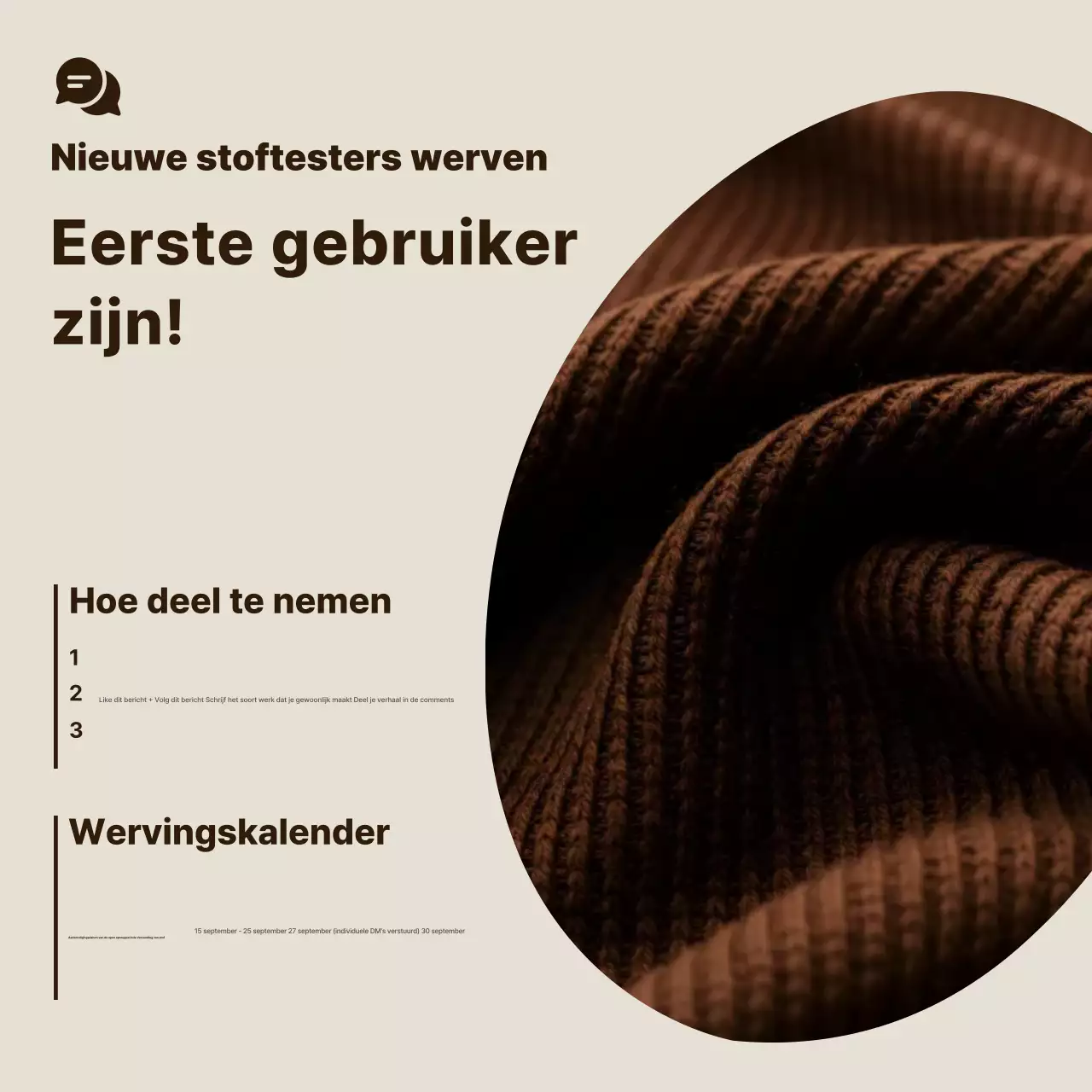 Werving van Brown Modern Experience Team