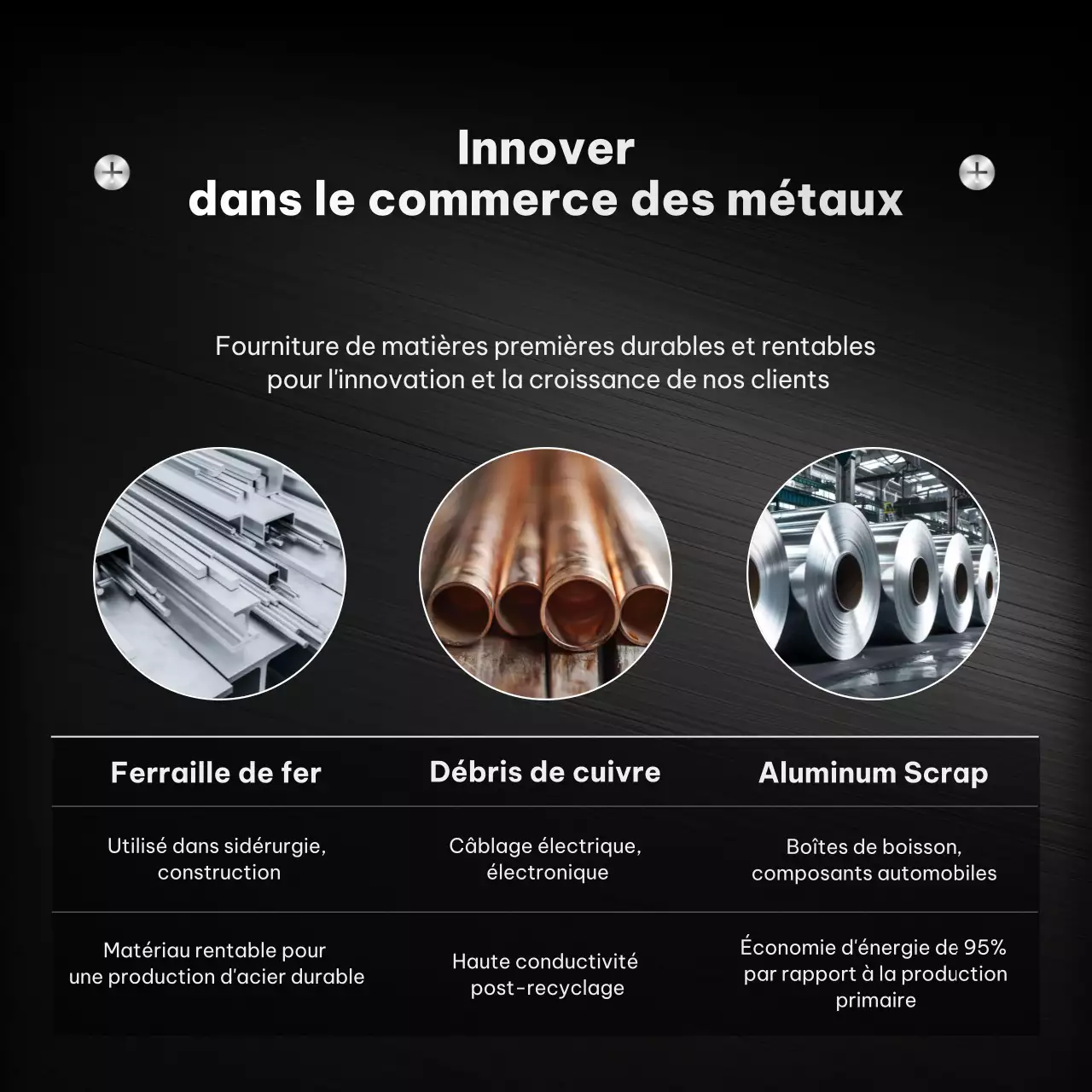 Publicité Black Modern Metal