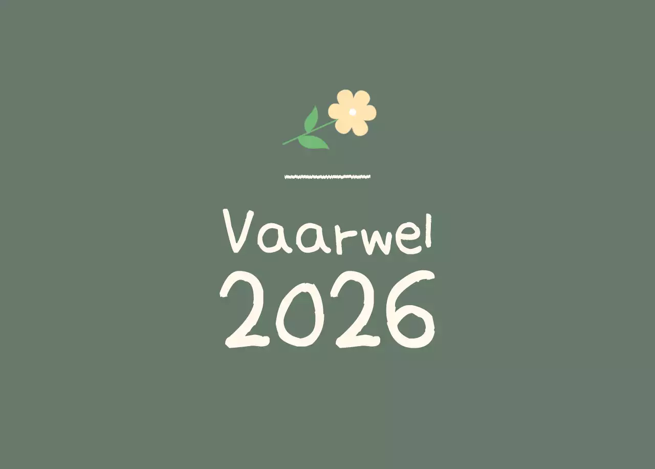 Hemelsblauwe schattige kalender