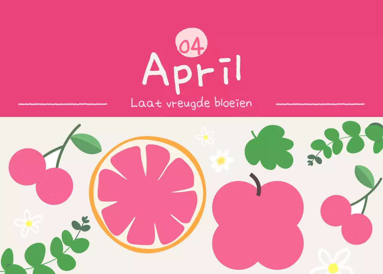 Hemelsblauwe schattige kalender