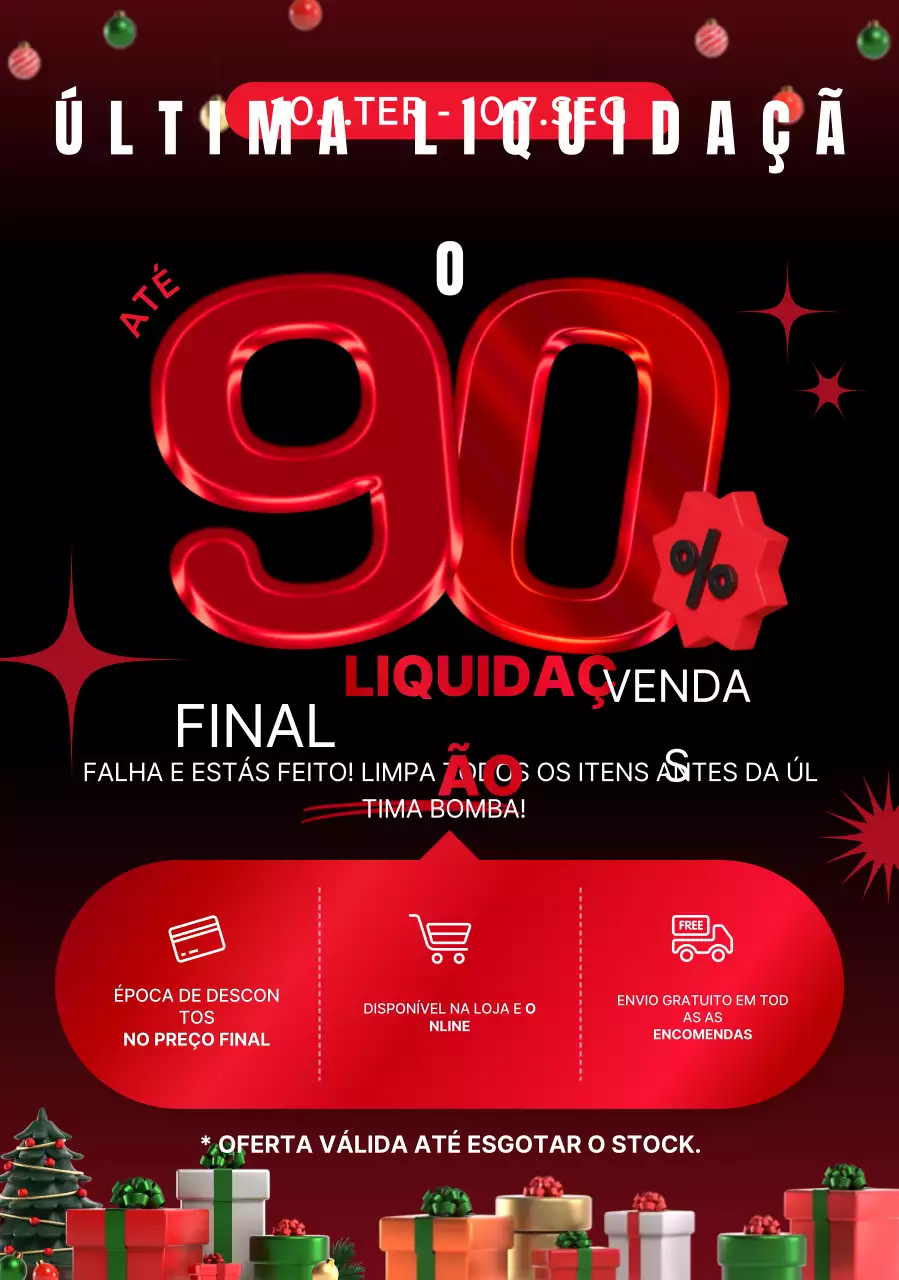 Promoção de venda de contraste vermelho
