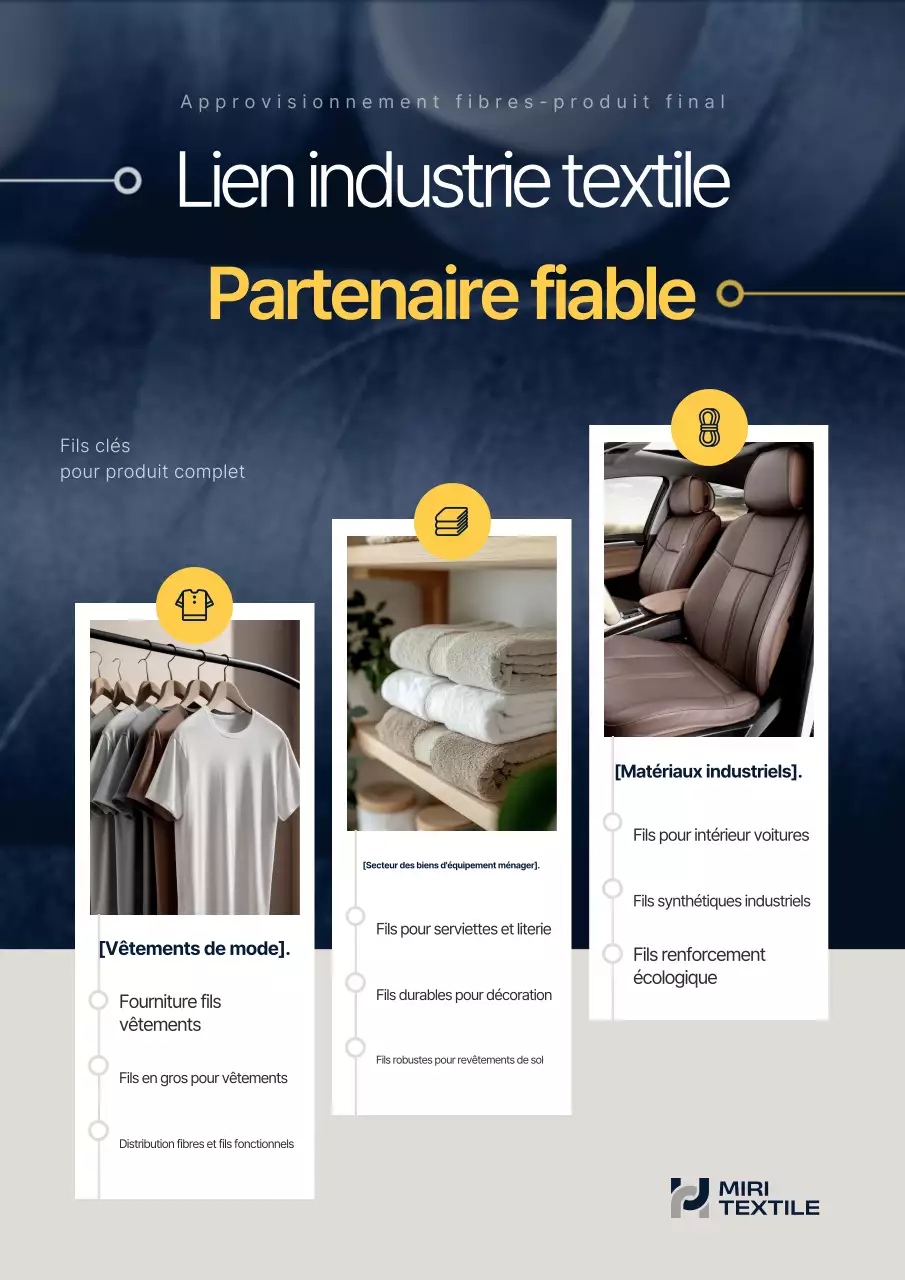 Promotion de l'industrie textile moderne bleue