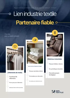 Promotion de l'industrie textile moderne bleue