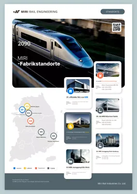 Grauer moderner Verkehrsführer