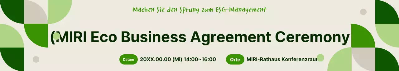 Green Simple Umweltabkommen