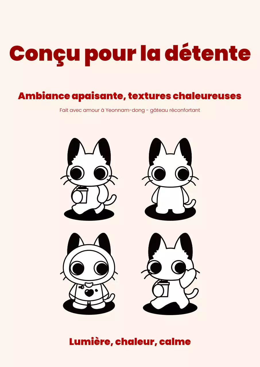 Design de personnage mignon beige