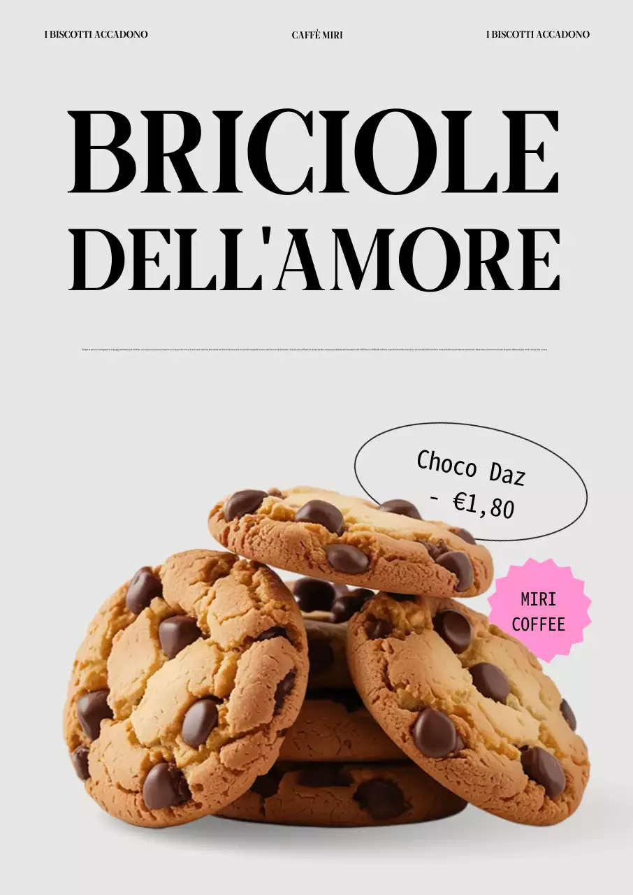 Pubblicità del Beige Modern Cafe