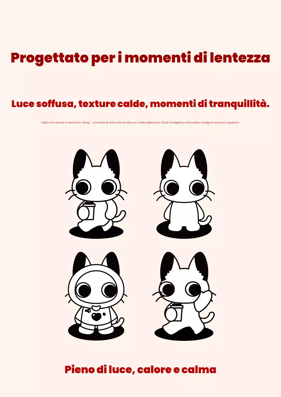 Design del personaggio carino beige