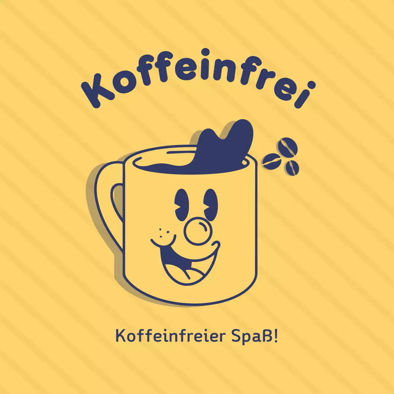 Gelbe Retro-Getränkeanzeige