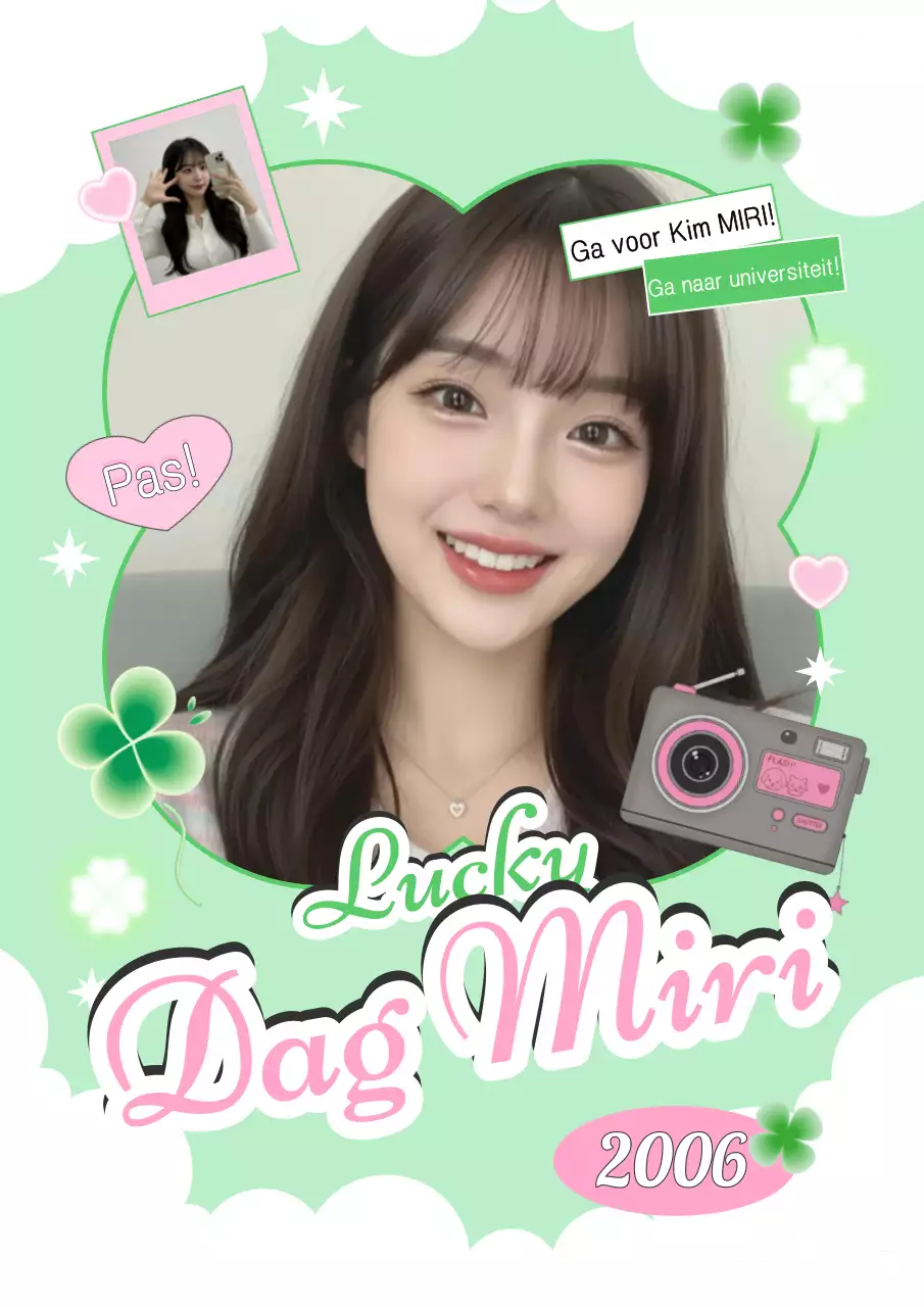 Mint Baby Cheer fotolijst