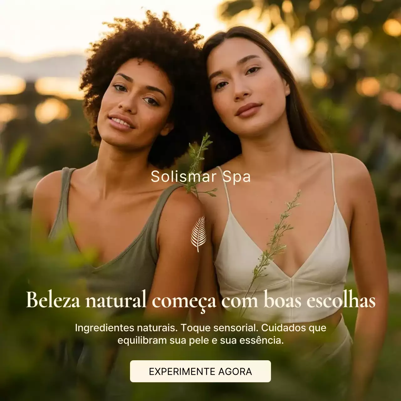 promoção de beleza natural verde