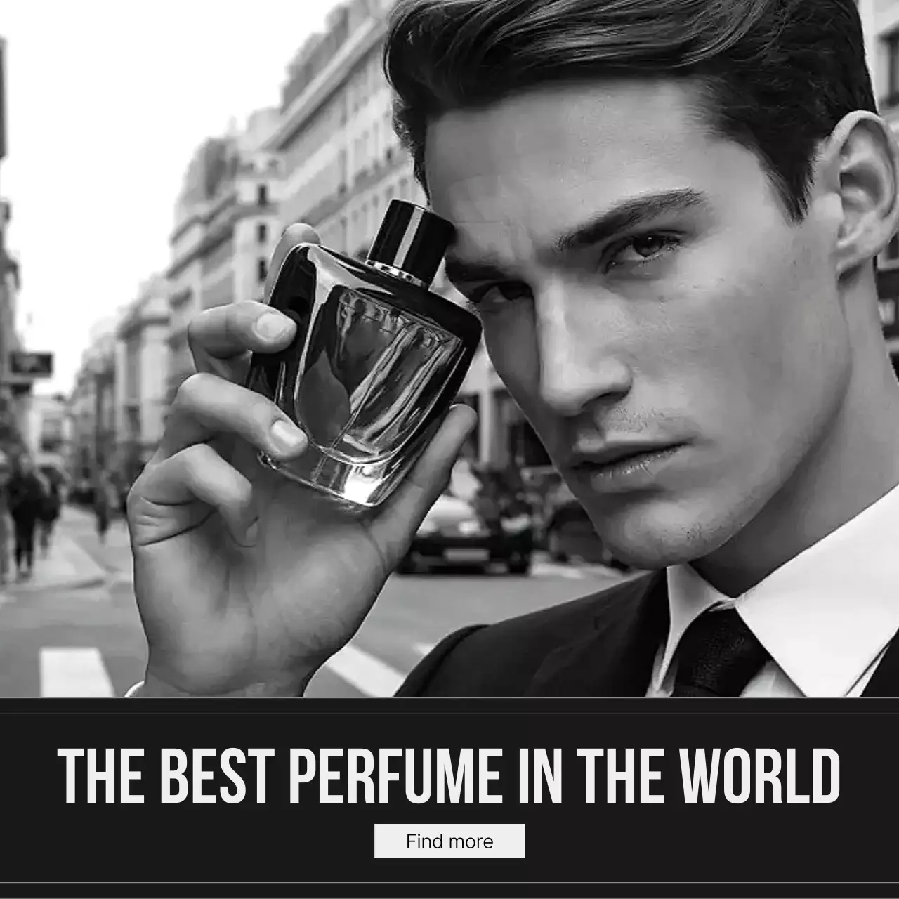 black classic perfume promotion
