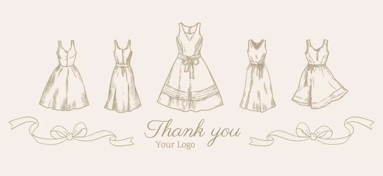 アイボリー 上品 ファッション カード 衣類パターン