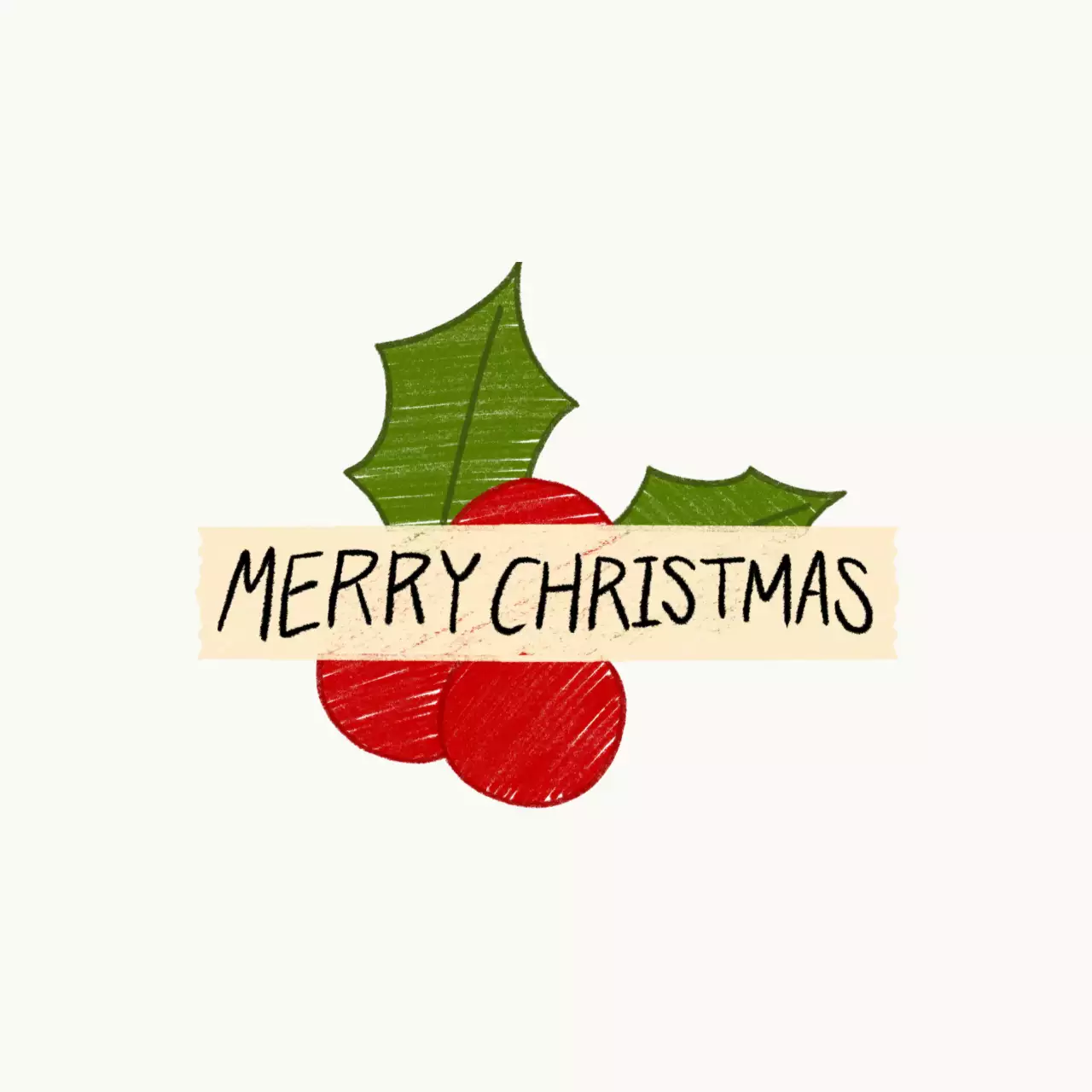 초록색 심플한 열매 그림