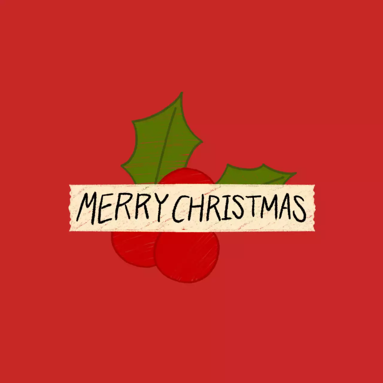 초록색 심플한 열매 그림