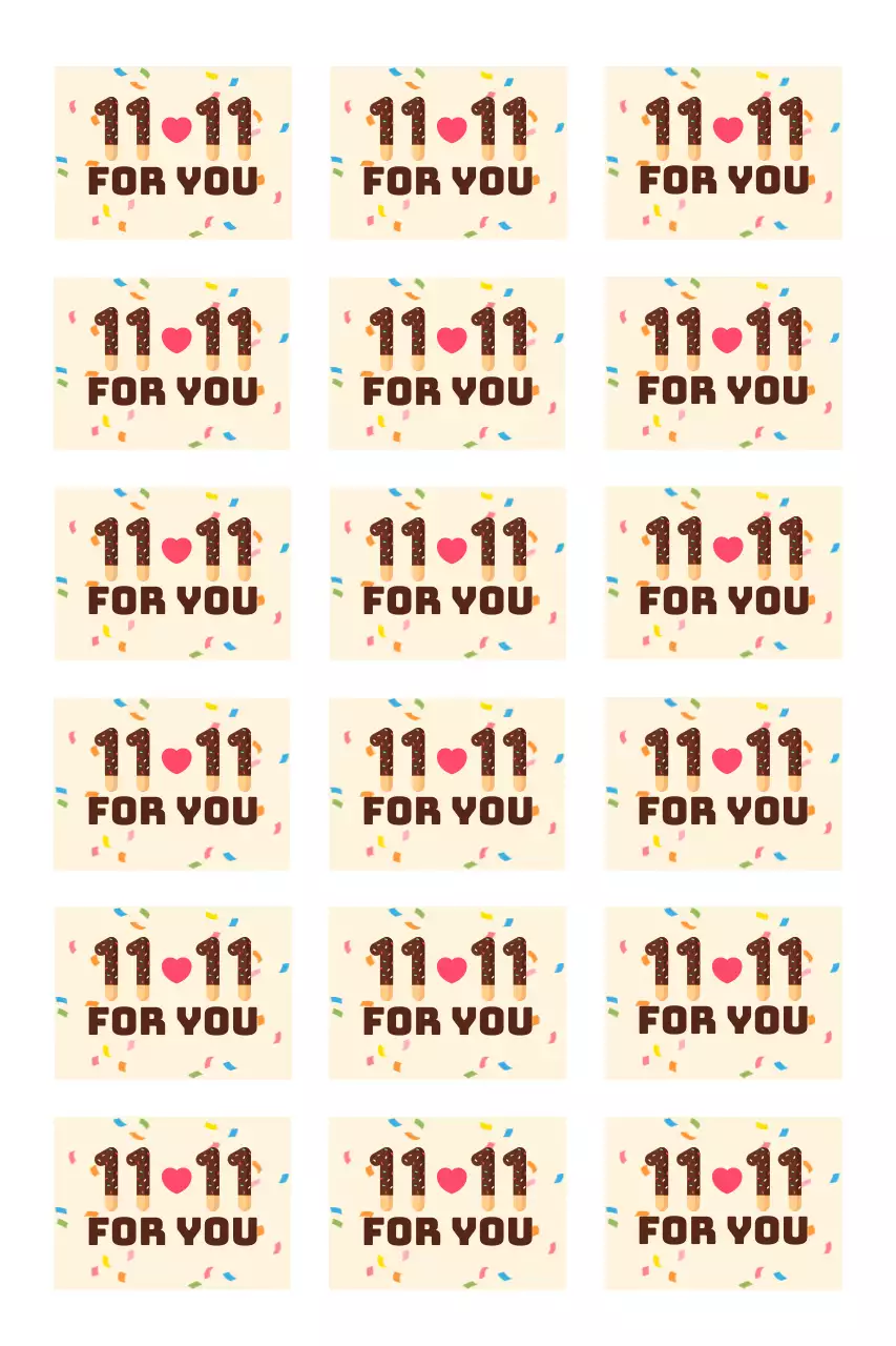 베이지 심플 막대 과자 홍보