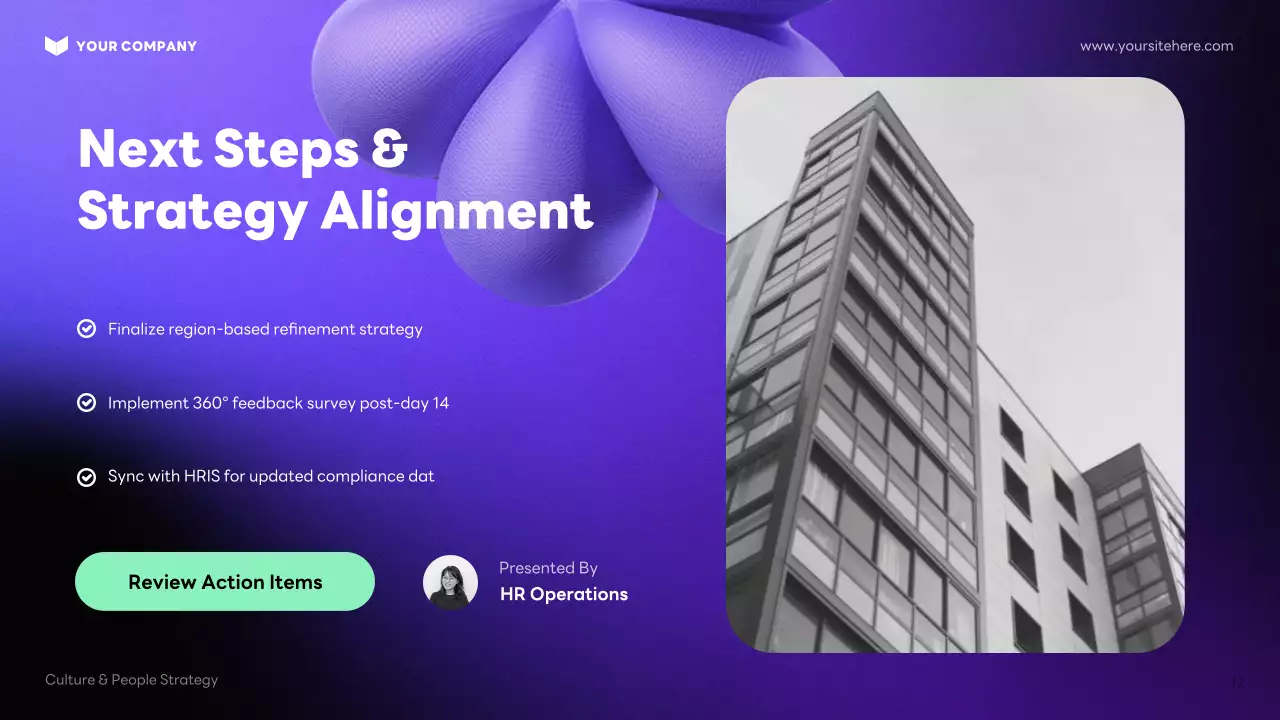 퍼플 모던 신입사원 온보딩