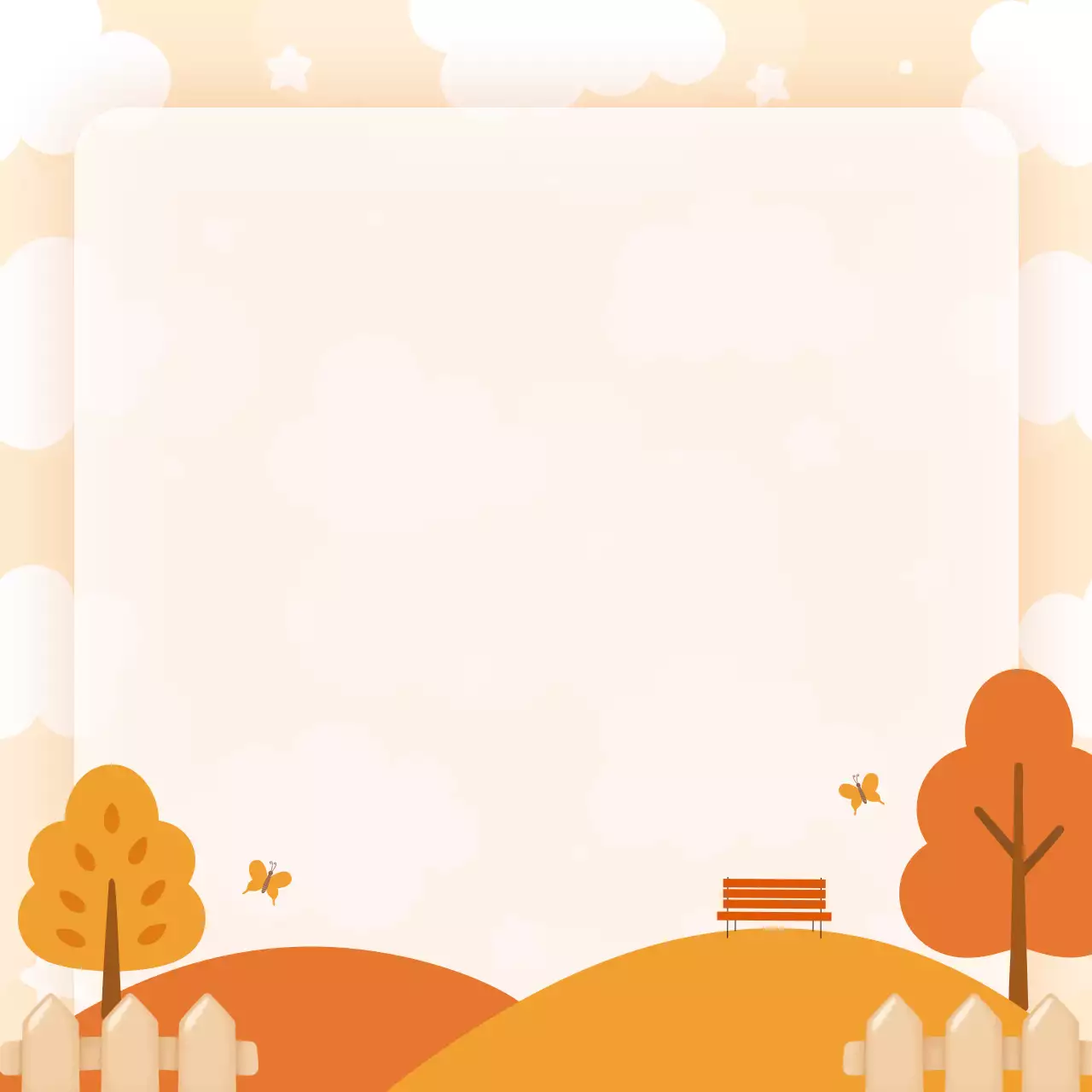 Memo Lucu Oranye untuk Catatan Harian