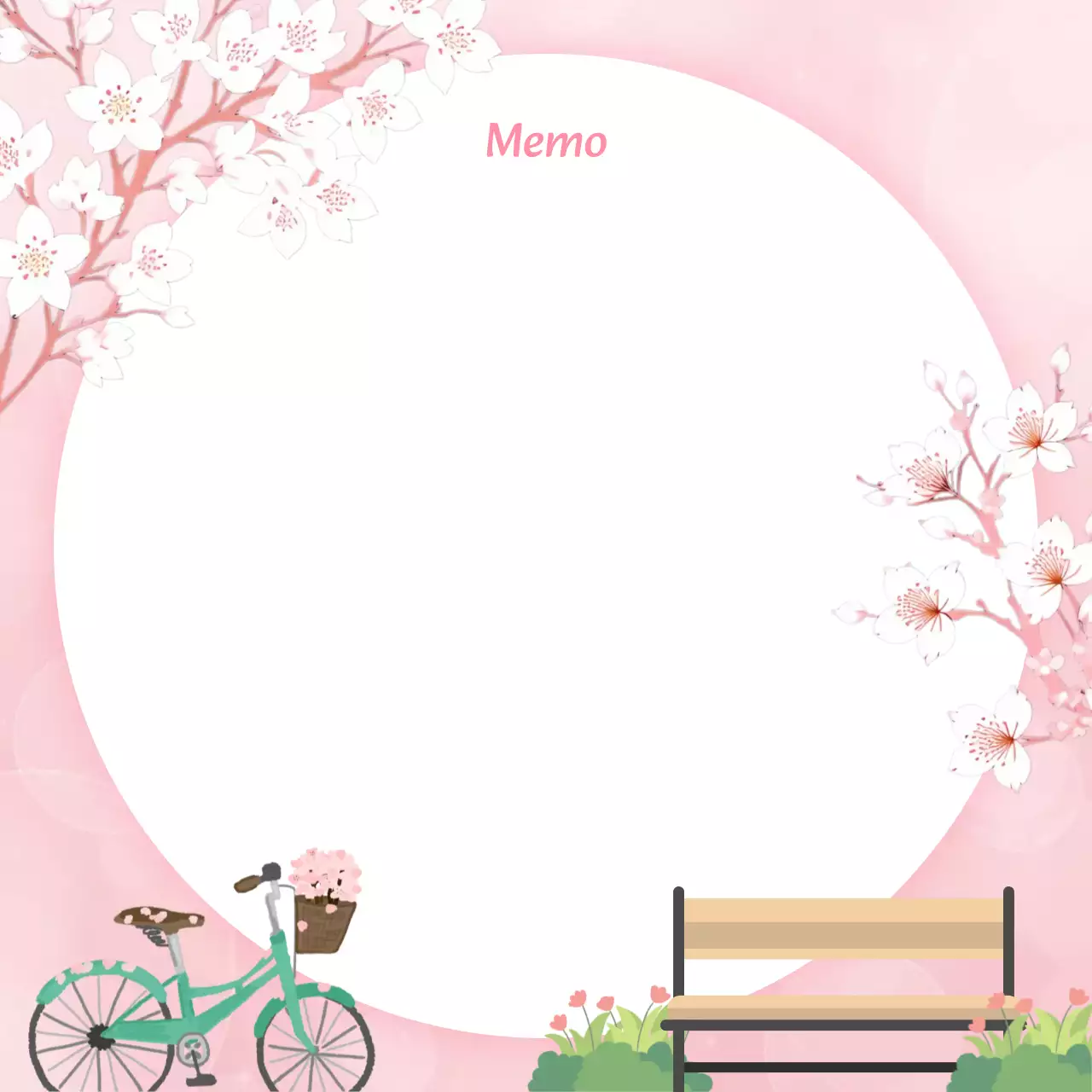 Catatan Motivasi Bunga Merah Muda untuk Inspirasi Harian