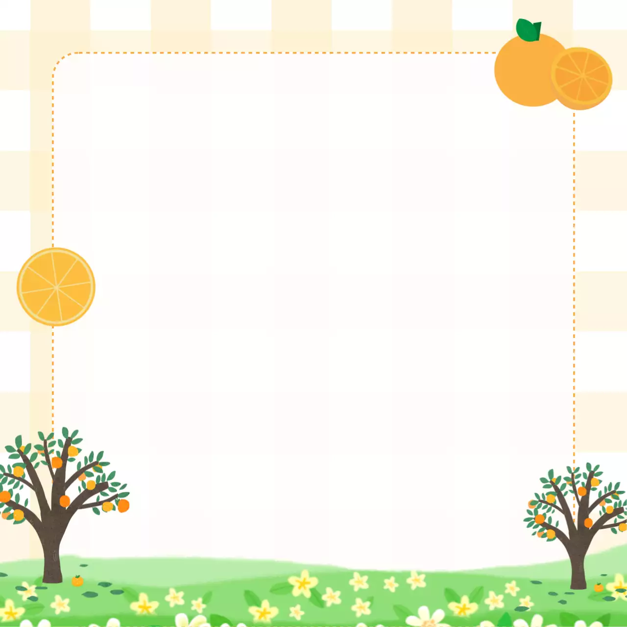 Undangan Catatan Alam Oranye