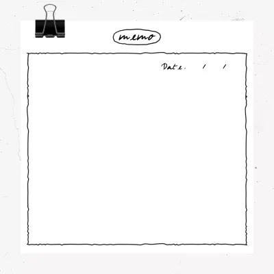 흰색과 검정색의 심플한 감성 굿즈