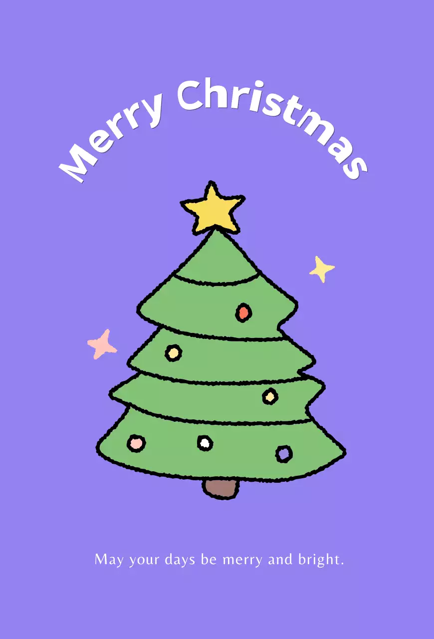 연보라 아기자기한 크리스마스 축하