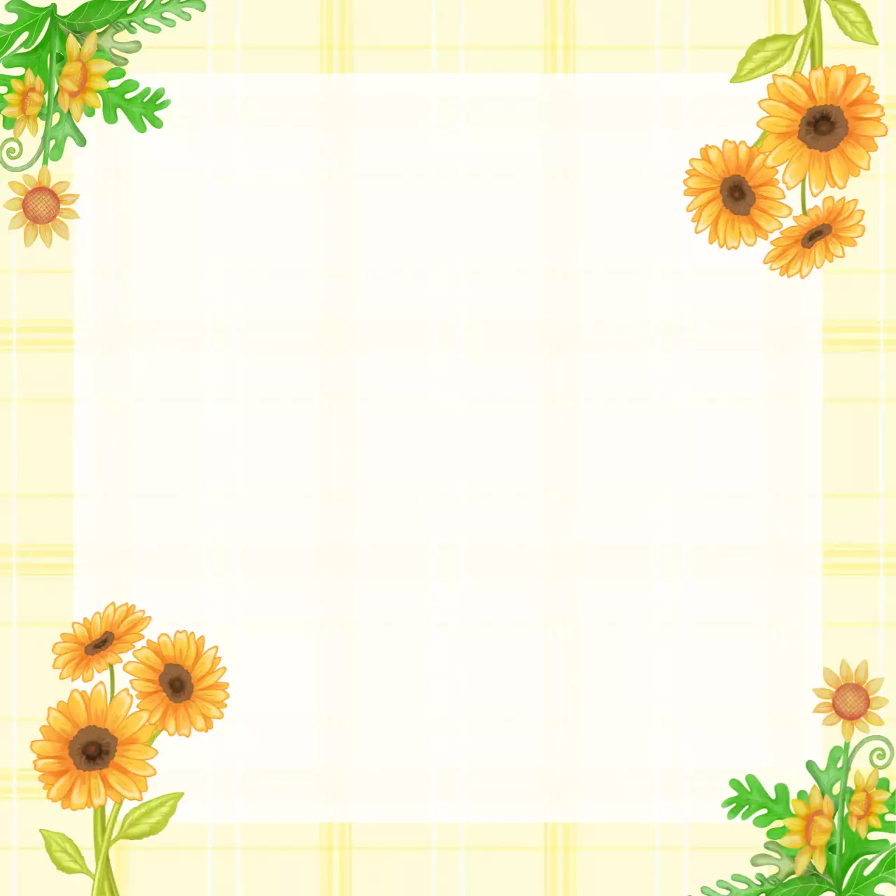 Perencana Catatan Bunga Kuning