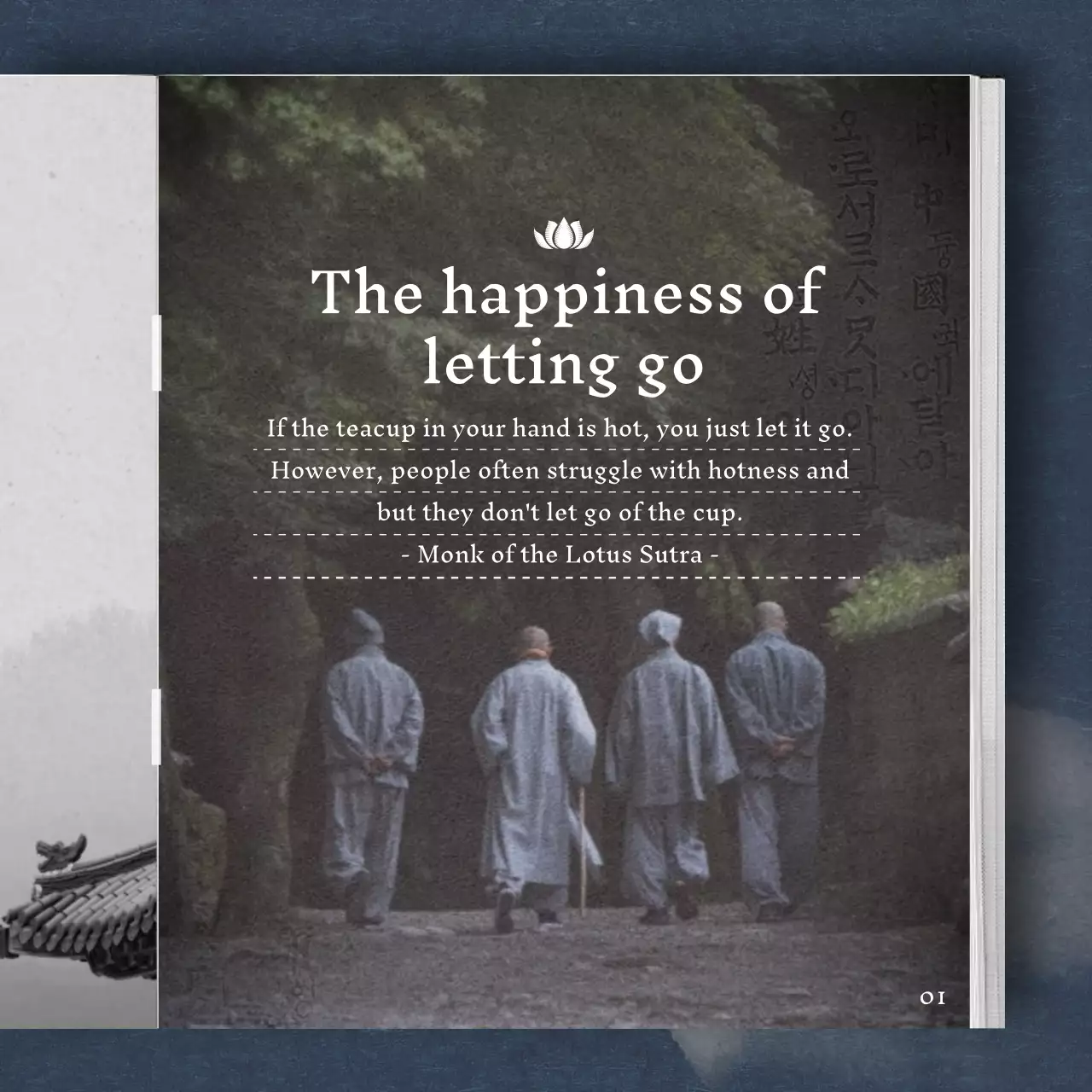 Grey Buddhist Meditation Announcement