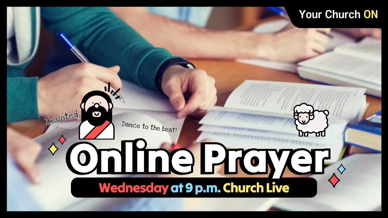 Black Modern Church Promotion YouTube Thumbnail