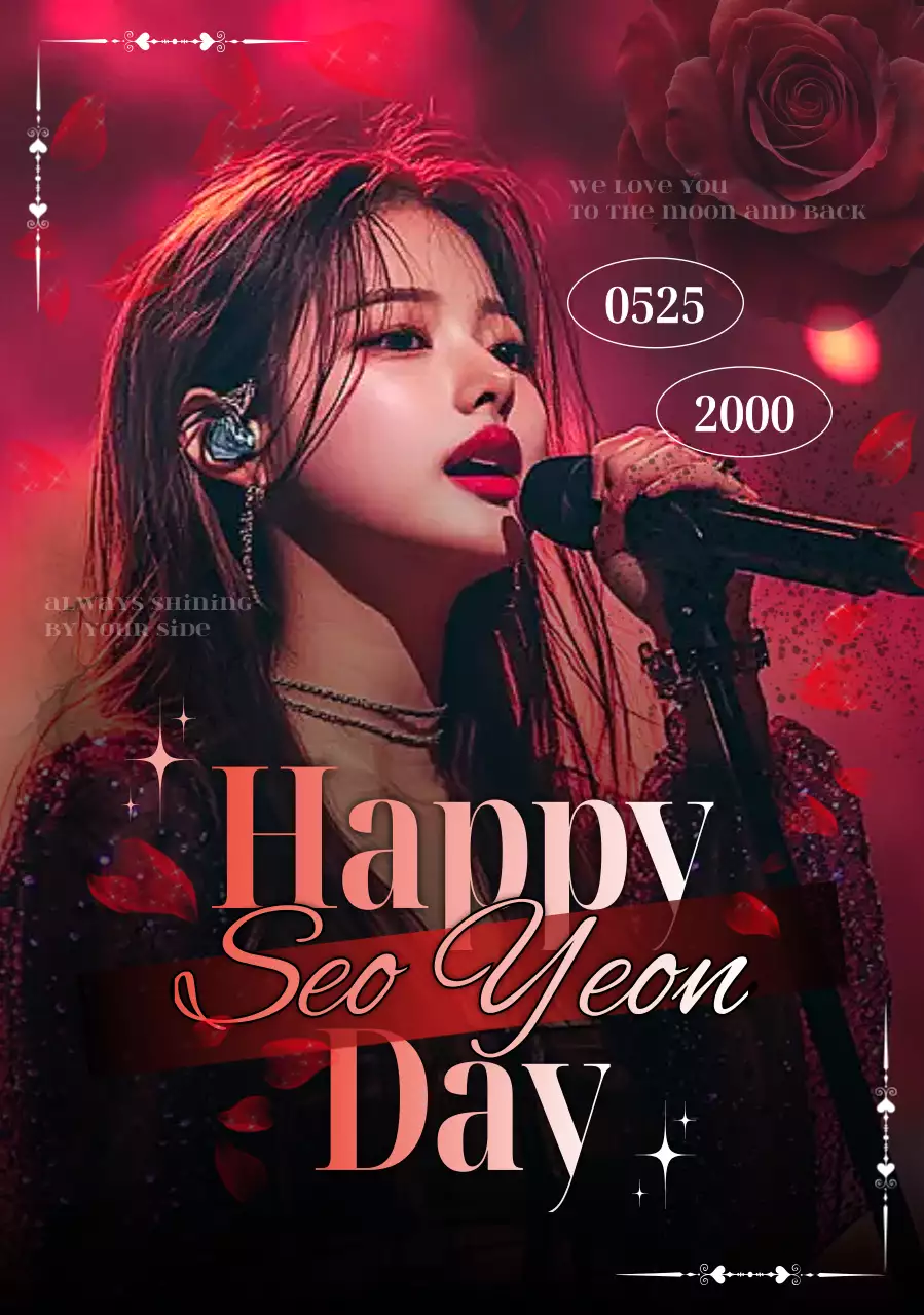 赤 オシャレ 誕生日 ダークセンイル