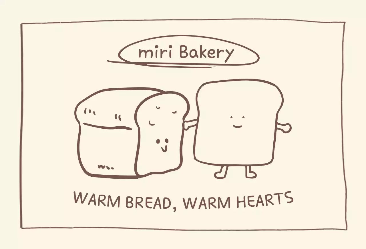 アイボリー かわいい マット ロゴ