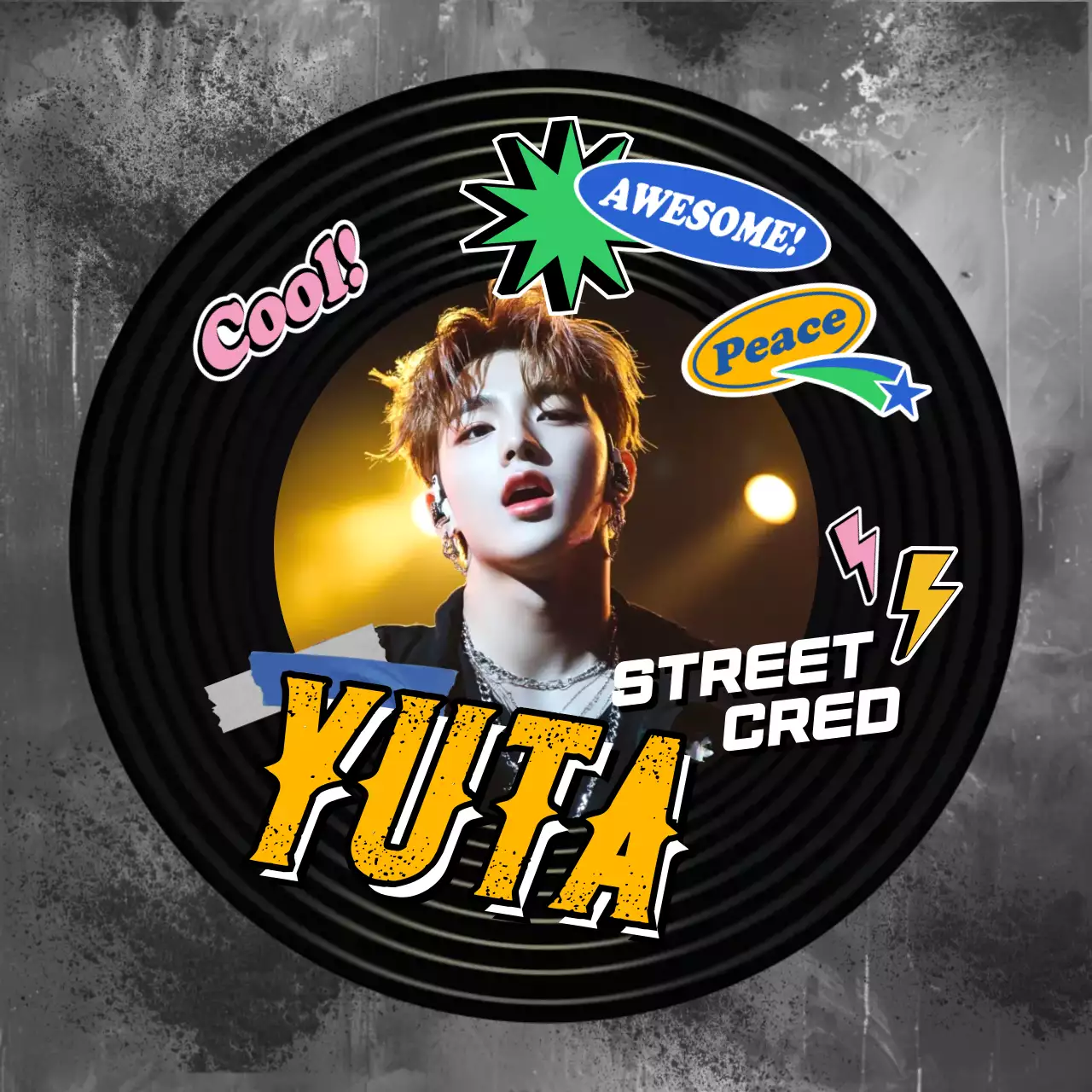 荒い ストリートスタイル 推し活