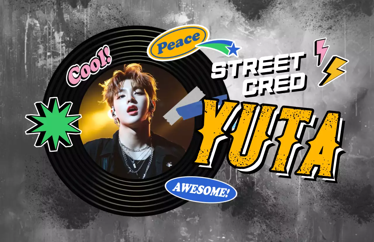 荒い ストリートスタイル 推し活